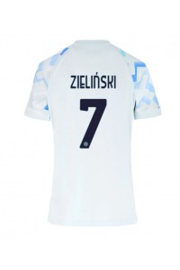 Fotbalové Dres Inter Milan Piotr Zielinski #7 Dámské Venkovní Oblečení 2025-26 Krátký Rukáv